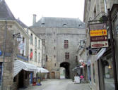 Guérande : porte Saint Michel côté ville médiévale