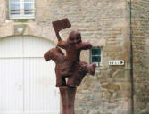 Guérande : l'art dans la rue, le chevalier