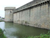 Guérande : les fortifications  et la tour de la Gaudinais