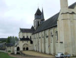 Abbaye de Fontevraud :  : façade ouest