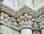 Abbaye de Fontevraud : chapiteaux