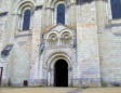 Abbaye de Fontevraud :  : façade ouest, portail