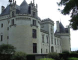 Brézé : le château, façade principale