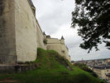 Saumur : les remparts du château