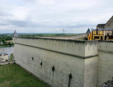 Saumur : remparts et cour du château