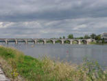 Saumur  : pont Cessart sur la Loire