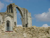 Maillezais   ( le marais poitevin ) l'abbaye Saint Pierre photo 3