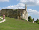 Maillezais   ( le marais poitevin ) l'abbaye Saint Pierre photo 8 l'Hôtellerie