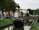 Talmont Saint Hilaire : bateau qui navigait  ici autrefois