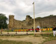 Talmont Saint Hilaire :enceinte et fête médièvale au château