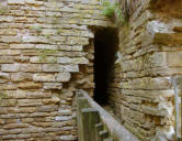 Talmont Saint Hilaire : coursive de la tour du château