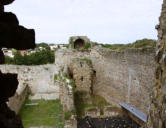 Talmont Saint Hilaire : anciennes habitations du château