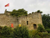Talmont Saint Hilaire : murs d'enceinte du château