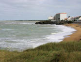 Route de la corniche Vendéenne qui longe la côte 10