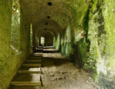 Apremont   ( le château ) tunnel des cavaliers