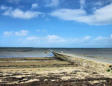 Beauvoir sur Mer - Passage du Gois, l'océan se retire