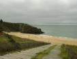 La Pointe de Chemoulin- escalier menant à la plage