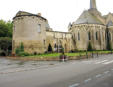 Château de Martigné Briant, façade principale vue depuis la rue