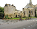 Château de Martigné Briant, façade principale vue depuis la rue