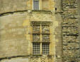 Château de Martigné Briant : fenêtre de la tour