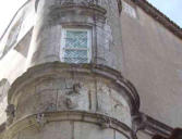 Ars en Ré : détail de la tour de la maison du Sénéchal