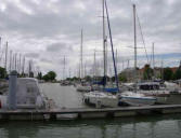 Mortagne en Gironde : que de mats dans le port de plaisance