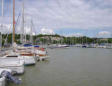 Mortagne en Gironde : bateaux à moteurs et bateaux à voiles