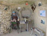 Meschers  ( les grottes Régulus ) intérieur des grottes, atelier