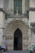 Saintes  : portail gothique de la cathédrale Saint Pierre