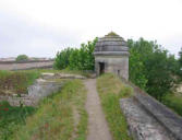 Brouage : chemin de ronde et autre échauguette