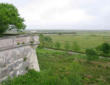 Brouage : fortifications et vue sur la campagne environnante