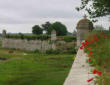 Brouage : échauguettes et coquelicots