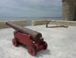 Fouras : ancre de marine et canon au fort Vauban