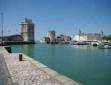 La Rochelle : vue générale sur les tours d'entrée du port
