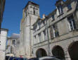 La Rochelle : façade de maisons de la vieille ville