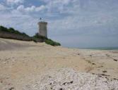 Saint Clément des Baleines : le vieux phare et la plage