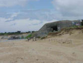 Saint Clément des Baleines :  blockaus de la guerre 1940-1945 sur la plage