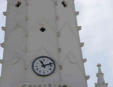 Ars en Ré : horloge du clocher de l'église Saint Etienne