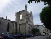 Saint Martin en Ré : façade de l'église Saint Martin