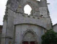 Saint Martin en Ré : face avant de l'église Saint Martin
