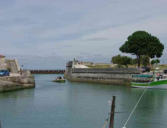 Saint Martin en Ré : entrée du port