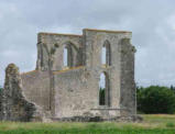Notre Dame des Châteliers  ( commune de La Flotte en Ré ) ruines de l'abbaye