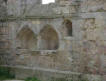 Notre Dame des Châteliers  ( commune de La Flotte en Ré ) niches dans les murs de l'abbaye