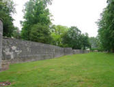 Surgères : mur d'enceinte du château