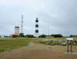 Saint Denis d'Oléron : exemple de piège à poissons, tour maritime de surveillance et le phare de chassiron 