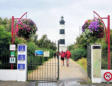 Saint Denis d'Oléron : entrée du phare de chassiron 