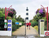 Saint Denis d'Oléron : entrée du phare de chassiron 