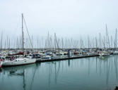 Saint Denis d'Oléron : le port, vue sur les bateaux