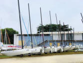 Saint Denis d'Oléron : le port avec l'école de voile