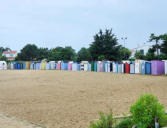 Saint Denis d'Oléron : le port, la plage et ses cabines